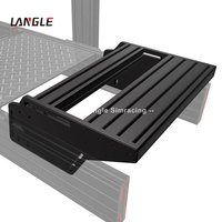 Simulador de carreras de aluminio Pedales Soporte Cockpit Sim Racing Frame Conector Placa Cockpit Pedal Soportes laterales Sim Racing Pedales