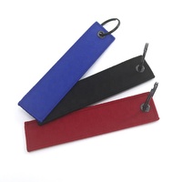 Étiquettes de Jet en tissu sergé coloré, pièces, à la mode, porte-clés brodé blanc, en métal, cadeaux