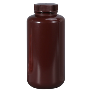 Botella de reactivo sellada transparente de plástico PP para subenvasado de muestras en <span class=keywords><strong>polvo</strong></span>, boca ancha con escala, resistente a altas temperaturas, 5 ml - Product Image 5