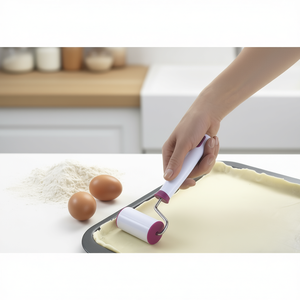 Metaltex Plastic Small Rolling Pin <b>Set</b> of 6 for Pastry Dough <b>Baking</b> Tools - Product Image 3