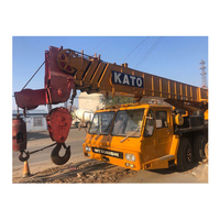 KATO original de 50 toneladas, camión grúa usado, a la venta, al por mayor