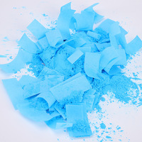 Canon à Confettis et Poudre Révélation de Genre Personnalisable, Fournitures de Fête, Nouveau Modèle, Lanceur avec Poudre Fumigène, Bâtons et Canons