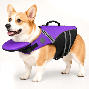 Chaleco Salvavidas <span class=keywords><strong>para</strong></span> <span class=keywords><strong>Perros</strong></span> Ajustable, Duradero y de Alta Visibilidad con Soporte <span class=keywords><strong>para</strong></span> el Cuello, <span class=keywords><strong>Flotador</strong></span> <span class=keywords><strong>para</strong></span> la Barbilla y Asa de Rescate - Product Image 4