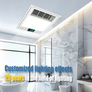 Ventilador de Techo para Baño SAA de Fácil <span class=keywords><strong>Instalación</strong></span>, <span class=keywords><strong>Precio</strong></span> de Fábrica, 300x300, con Elemento Calefactor PTC e Iluminación LED para el Hogar - Product Image 5