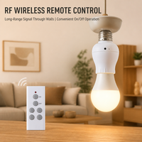 E26/27 douille de lampe en plastique pour télécommande à vis RF433.92MHZ