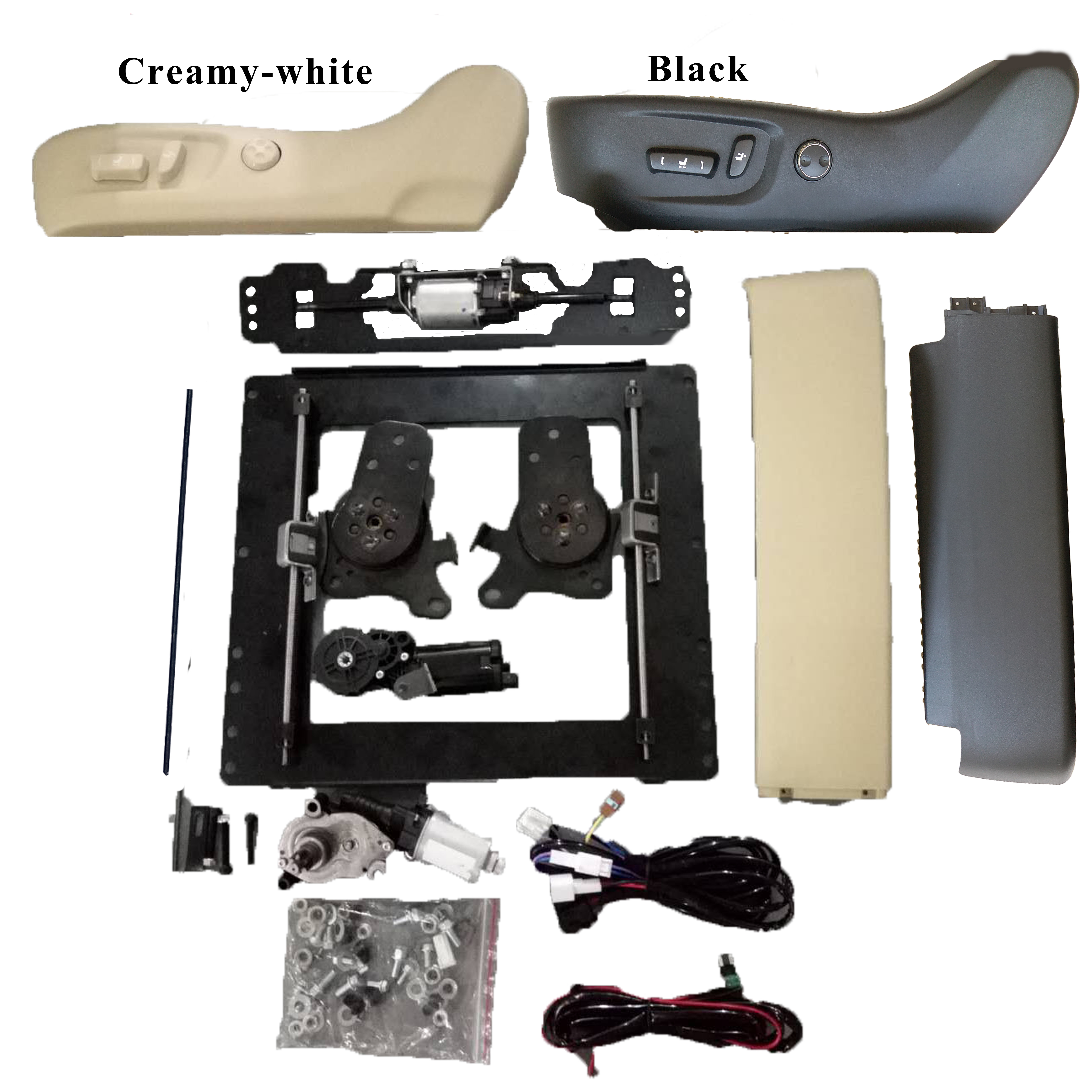 Хорошее качество, запчасти для электрических сидений автомобиля, регулятор салона автомобиля, водитель сидений для большинства моделей, черный