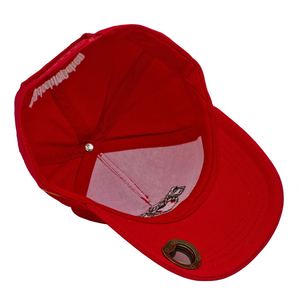 Casquette de baseball personnalisée pour homme, style sport, avec décoration de trous métalliques et logo brodé, motif lettres style NY - Product Image 4