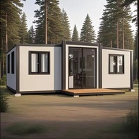 YZY Prêt à expédier Maison conteneur préfabriquée de haute qualité Casas Prefabricadas Structure en acier Maison conteneur extensible 3 chambres