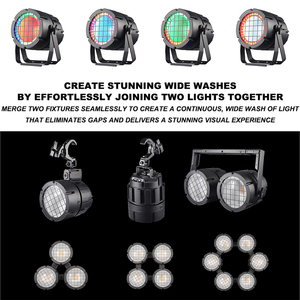Spliceable không thấm nước <span class=keywords><strong>LED</strong></span> <span class=keywords><strong>PAR</strong></span> Ánh Sáng IP65 sân khấu <span class=keywords><strong>Led</strong></span> khán giả blinder ánh sáng rgbaww5in1 không thấm nước <span class=keywords><strong>Par</strong></span> ánh sáng sân khấu ngoài trời DJ ánh sáng - Product Image 4