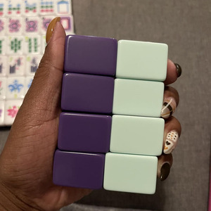 Tessere di Mahjong Americane di Lusso OEM, Design Moderno in Acrilico Verde, Opere d'Arte Mahjong Americane, Tessere Classiche di Mahjong - Product Image 5