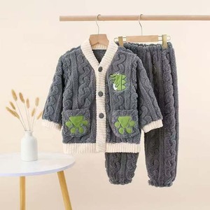 <span class=keywords><strong>Pigiama</strong></span> in pile caldo per bambini e bambine, un prodotto di successo, set in pile corallo Coolomi autunno-inverno con cartoni animati - Product Image 5