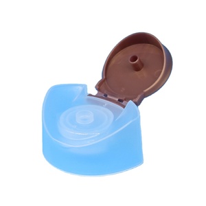 Màu sắc đôi hình bầu dục nhựa lật Top cap 200ml dầu gội chai nắp & đóng cửa - Product Image 1