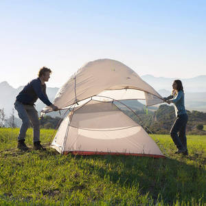 Tenda Luar Ruangan Woqi Tenda Camping Perlengkapan Luar Ruangan Tahan Air <span class=keywords><strong>3</strong></span> Musim Tenda Lipat <span class=keywords><strong>2</strong></span> Orang Peralatan Mendaki - Product Image 4