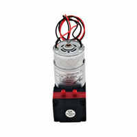 Pompa Diafragma Mikro 4.0L 7W 24V DC Motor Sikat Karbon Pompa Tinta Udara untuk Printer DTF Solvent