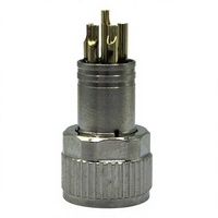 Conectores Circulares Industriales Serie M8 con Codificación A, 6 Núcleos, Hembra, 8 mm, Enchufe de Aviación Recto, IP67, Impermeables