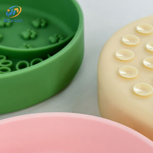 Yeni ürün özel silikon Pet köpek maması kaseleri taşınabilir köpek kase açık köpek maması kaseleri evcil hayvan kaseleri ve besleyiciler - Product Image 3