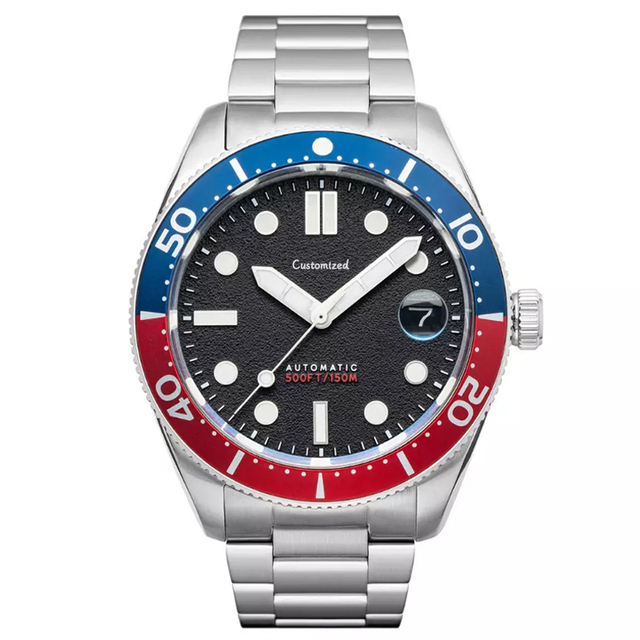 Men's Watch OEM Logo High-grade Stainless Steel Automatic Mechanical Watch