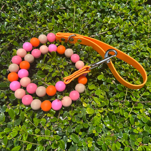 Guinzaglio per <span class=keywords><strong>Cani</strong></span> di Piccola Taglia in Silicone con Perline da 12mm, Design Carino e di Lusso, Personalizzabile, Morbido e Resistente - Product Image 4