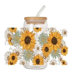 Vinilos UV-DTF personalizados al por mayor para Navidad y Halloween, calcomanías UVDTF para vasos, pegatinas UV DTF para tazas y envolturas para tazas. - Product Image 6