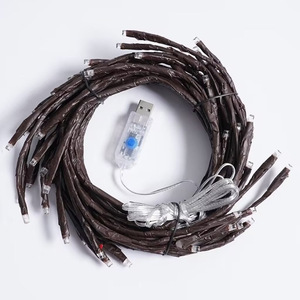 <span class=keywords><strong>Led</strong></span> linh hoạt đồng chi nhánh đèn nhân tạo nho Cherry <span class=keywords><strong>Blossom</strong></span> mận giáng sinh trong nhà tường trang trí - Product Image 5