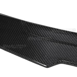 Aileron arrière F06 en fibre de carbone véritable pour BMW F06 640i 650i M6 2011-2018, extension de becquet de coffre arrière - Product Image 5