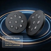 Lámparas Inteligentes Infrarrojas JCXK de 8 Teclas con Control Remoto, Plástico ABS, OEM, ODM, Suministro de Fábrica Personalizado