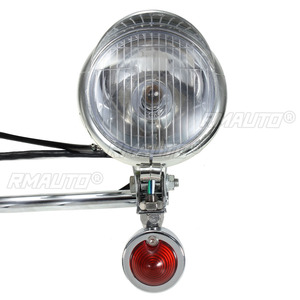 Luces Delanteras Retro Universales de 12V para Motocicleta, Luces Intermitentes, Luces Antiniebla, Lámparas Auxiliares, Luces de Pasaje para Honda/Yamaha/Suzuki - Product Image 4