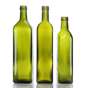 Mini bouteille d'huile d'olive en verre de 375ml, idéale pour les échantillons et les voyages - Product Image 1