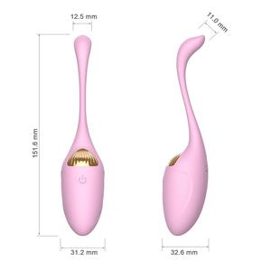 Oplaadbare siliconen <span class=keywords><strong>mini</strong></span> kegelbal vibrerende <span class=keywords><strong>love</strong></span> egg seksspeeltje herbruikbaar seksproduct - Product Image 3