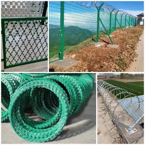 Valla de malla de eslabones de cadena de calibre 9 portátil de alta calidad a bajo precio de venta caliente de la fábrica de <span class=keywords><strong>Anping</strong></span> - Product Image 5