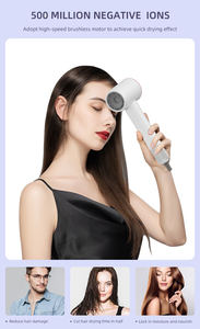 <span class=keywords><strong>Secador</strong></span> <span class=keywords><strong>de</strong></span> <span class=keywords><strong>Pelo</strong></span> Iónico <span class=keywords><strong>de</strong></span> Alta Velocidad y Potencia para Estilismo Profesional y Viaje para Mujer Motor BLDC - Product Image 5