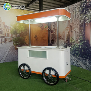 Chariot de crème glacée OEM, chariot de cuisine électrique, chariot de restauration rapide, chariot de crème glacée à 3 roues, camions à hamburgers, tricycle alimentaire mobile - Product Image 6