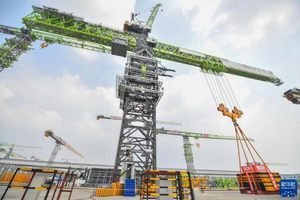 ZOOMLION, producto de Venta caliente, grúa torre de 16 toneladas, modelo <span class=keywords><strong>topless</strong></span> de Parte superior plana, de fábrica oficial - Product Image 2