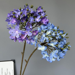 Flores de Hortensia Artificiales Jinxi, Color Morado, Decoraciones de Seda para Bodas, Accesorios de Fotografía para Exteriores, Decoración del Hogar - Product Image 3