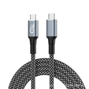 Cavo dati hc 240W Full-Function doppio Type-C a Type-C con ricarica rapida PD <span class=keywords><strong>e</strong></span> supporto schermo 8K HD, in nylon - Product Image 6