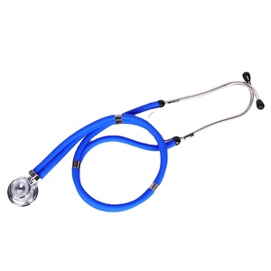 Сделано в Китае профессиональный медицинский двухсторонний стетоскоп высокого качества с двойной головкой стетоскоп со звуковой направляющей трубкой - Product Image 3