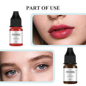 LovBeauty Shark Tinta de tatuaje de micropigmento no tóxica de calidad superior para <span class=keywords><strong>cejas</strong></span> Microblading PMU Capacidad de 10g Etiqueta privada para - Product Image 1
