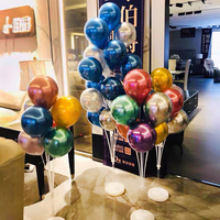 Support de colonne pour arche de ballons, décorations d'arche de ballons pour fêtes d'anniversaire d'enfants, baby showers et mariages