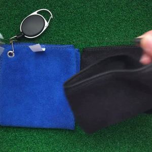 Toalla de Golf de Poliéster de Secado Rápido con Logotipo Personalizado, Toalla de Limpieza para Palos de Golf con Mosquetón, Toalla de Golf con Impresión, Accesorios Deportivos - Product Image 2