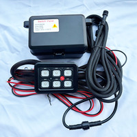 Panel de interruptor de protección contra sobrecarga RGB de 6 bandas, interruptor basculante impermeable de 12V y 24V para coche, camión, marino, fácil instalación