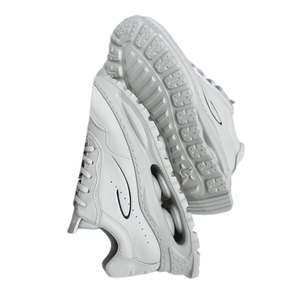 รองเท้าวิ่งหนังแท้สำหรับผู้ชาย รุ่นยอดนิยมประจำฤดูใบไม้ผลิ ดีไซน์ผสมผสานสไตล์เรโทรและร่วมสมัย หนังวัวแท้ (3-5 ซม.) - Product Image 3