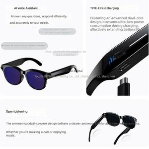 Gafas Inteligentes con Grabación de Fotos y Vídeos de 8MP, Traducción con IA, Reconocimiento de Objetos, Bluetooth, Llamadas, Asistente de Voz - Product Image 5