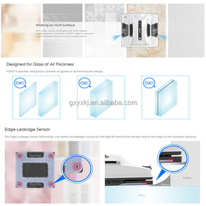Chine <span class=keywords><strong>HOBOT</strong></span> 2S <span class=keywords><strong>Robot</strong></span> de nettoyage automatique sans fil électrique double face sans fil Aspirateurs de fenêtre - Product Image 2