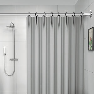 Tringle à <span class=keywords><strong>rideau</strong></span> extensible en forme de L tringle à <span class=keywords><strong>rideau</strong></span> de douche tension réglable tringle à <span class=keywords><strong>rideau</strong></span> en acier inoxydable <span class=keywords><strong>sans</strong></span> perçage - Product Image 3