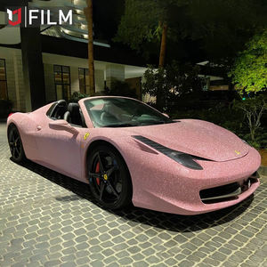 أفضل سعر لفافة السيارة فينيل كامل الجسم من صمغ ألماني خالي من فقاعات الهواء لفافة فينيل وردية للأطفال - Product Image 4