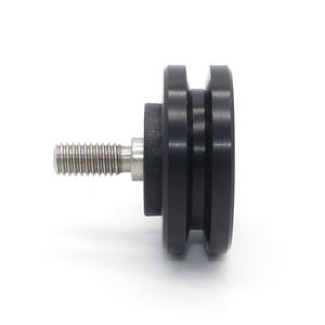 Poleas de POM con Recubrimiento de Rodamiento, Suministro Directo de Fábrica, Acero Inoxidable, Ranura en V, Guías para Equipos Deportivos, Cuerdas, Ruedas - Product Image 4