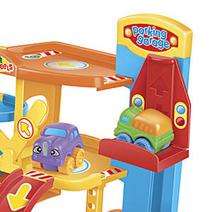 <span class=keywords><strong>Jouet</strong></span> de <span class=keywords><strong>garage</strong></span> de stationnement pour bébé <span class=keywords><strong>jouet</strong></span> de parking de dessin animé <span class=keywords><strong>pas</strong></span> <span class=keywords><strong>cher</strong></span> avec 3 voitures à roue libre facile à assembler ensemble de jouets de voiture à fente - Product Image 3