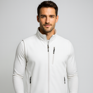 Men's Custom Lightweight Golf Jacket High Quality Reversible Breathable Casual Style Winter Waterproof <b>Vest</b> Pocket Sleeveless - Product Image 1