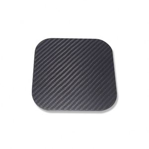 Cendrier de luxe en fibre de carbone SHENYU |   Cendrier résistant à la chaleur haut de gamme avec logo personnalisé, directement de l'usine - Product Image 2