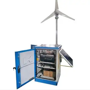 Sistema de generación de energía eólica y solar, turbina eólica con batería de litio certificada, energía renovable